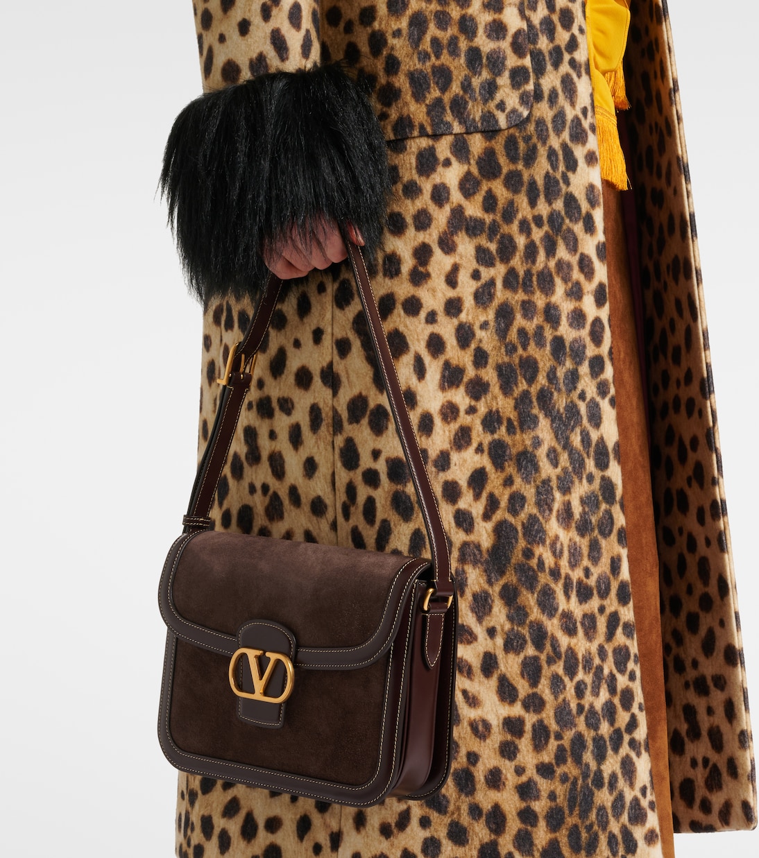 Sac 9to5 Medium en daim | Valentino Garavani