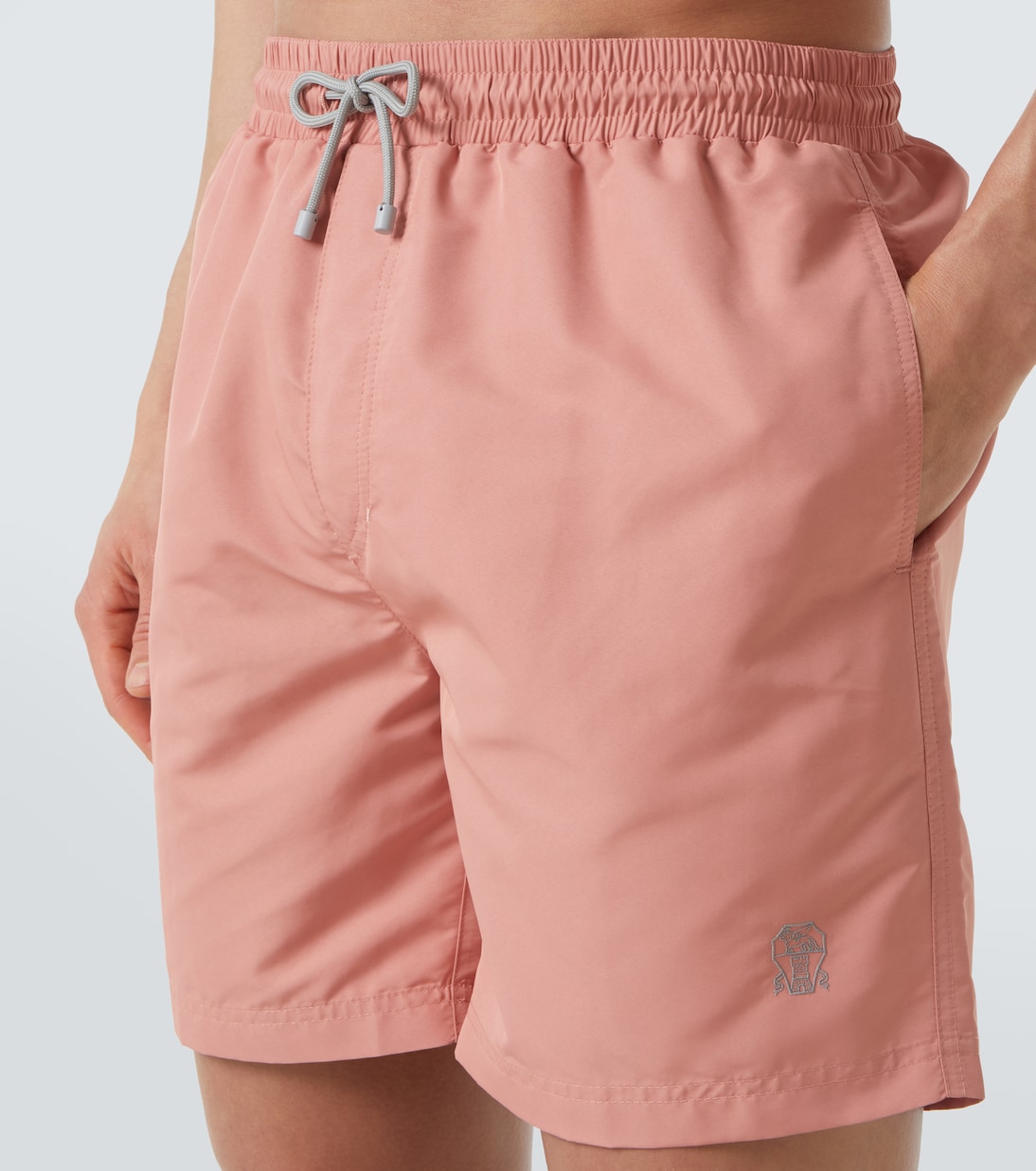 Logo swim trunks | Brunello Cucinelli