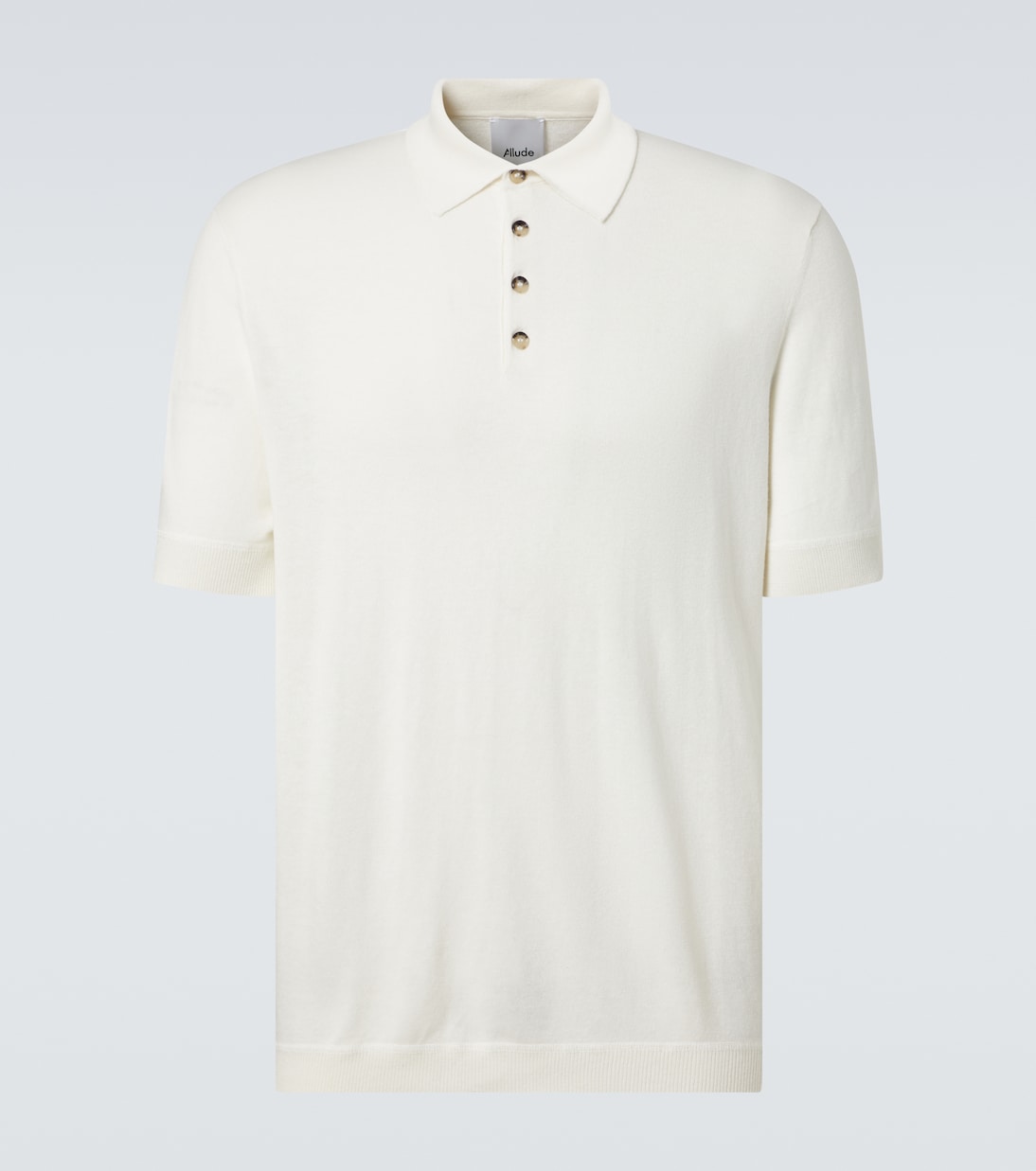 Polo in cotone, seta e cashmere | Allude