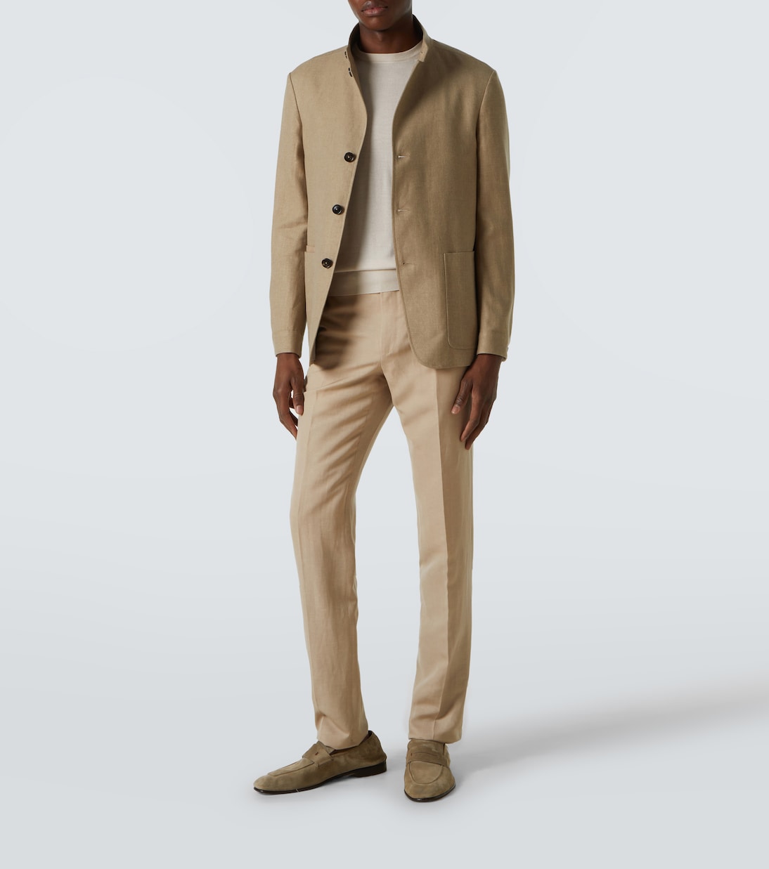 Il Conte linen and wool jacket | Zegna