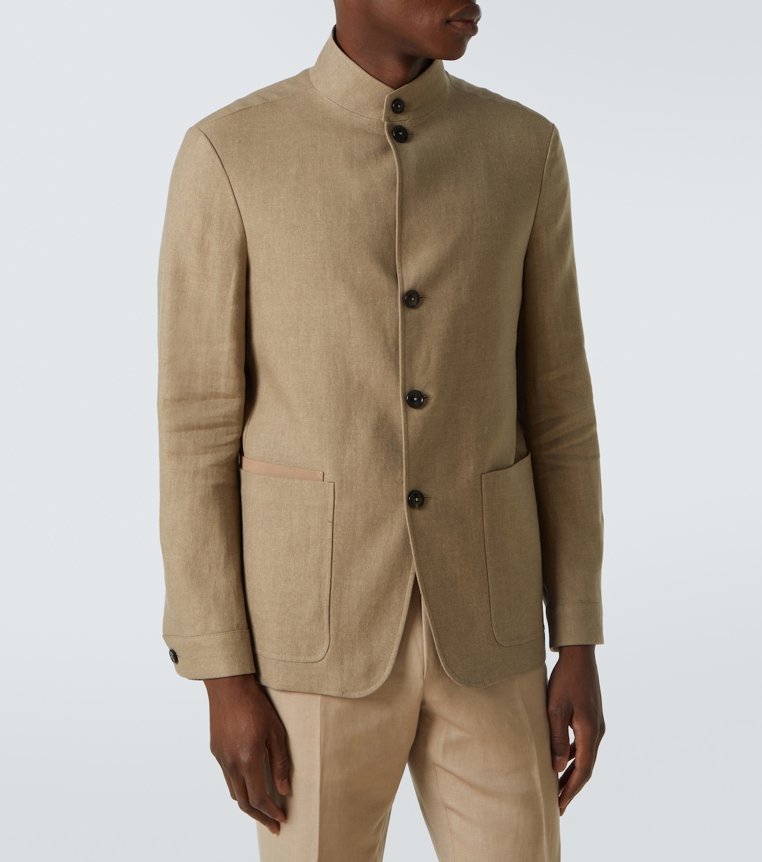 Il Conte linen and wool jacket | Zegna