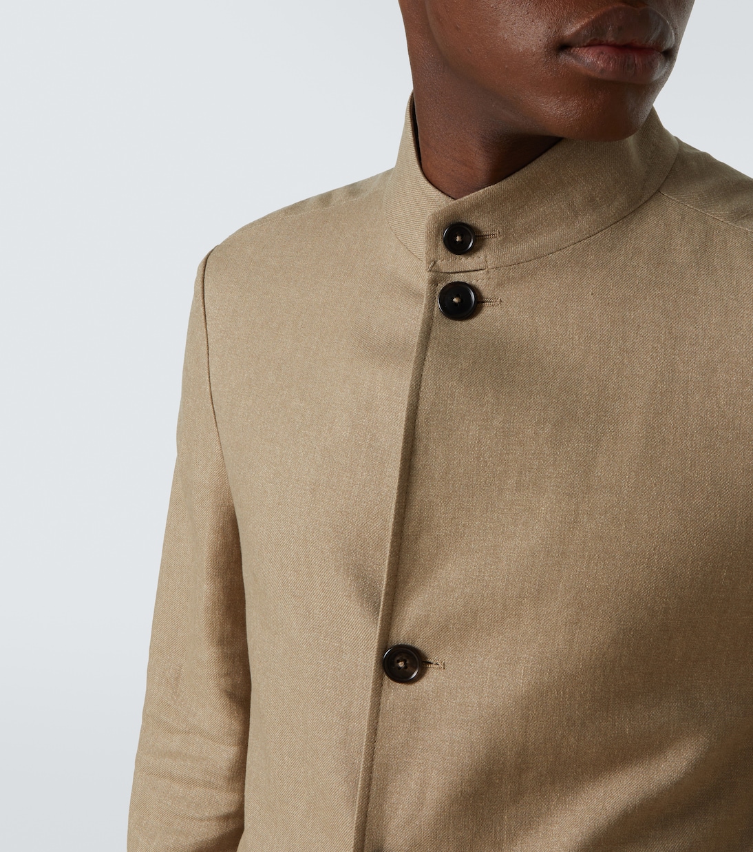Il Conte linen and wool jacket | Zegna