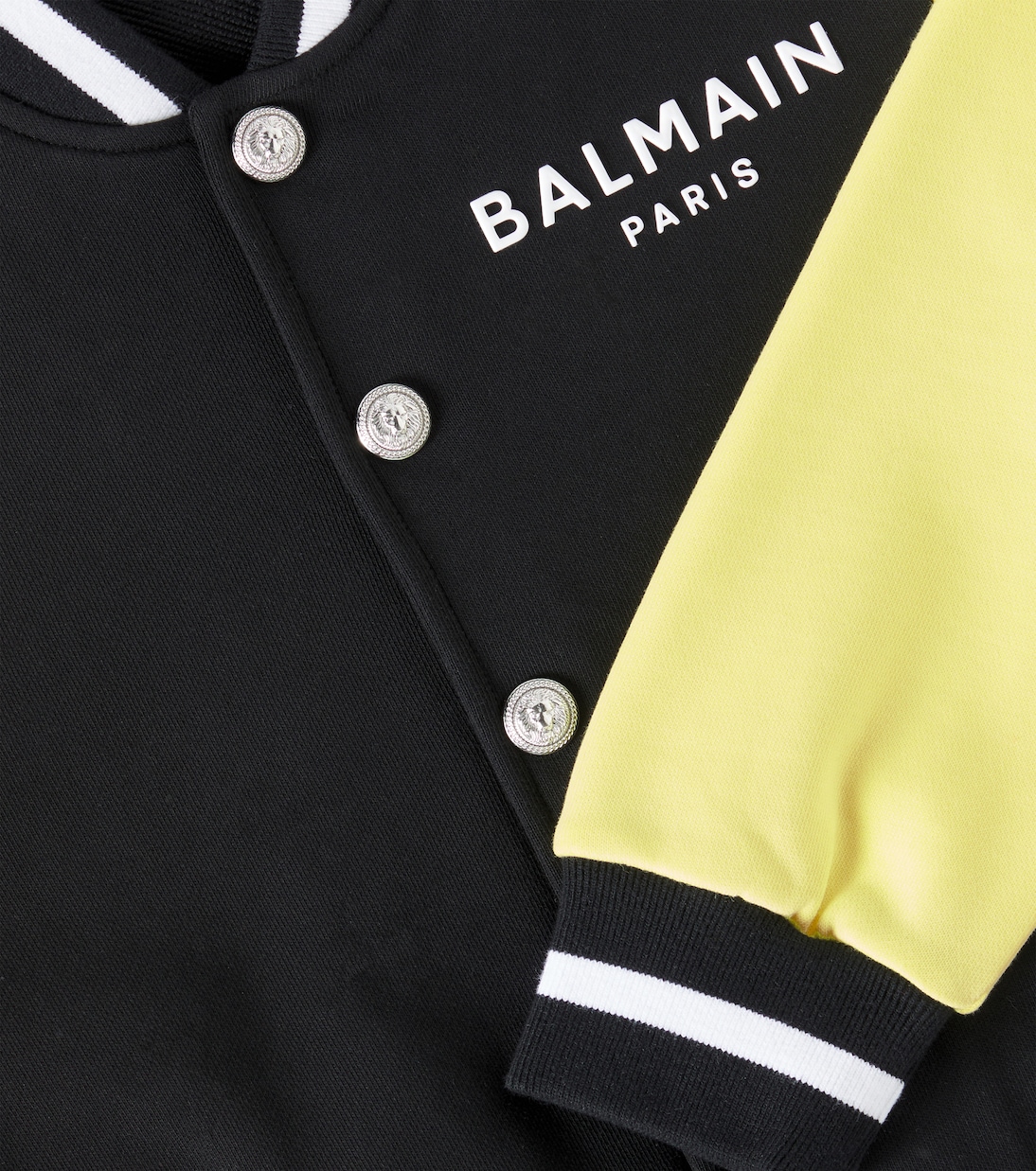 Collegejacke aus Baumwolle | Balmain Kids