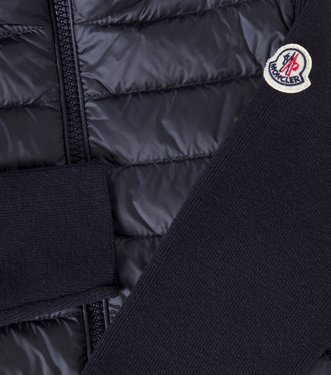 Daunenjacke aus einem Wollgemisch | Moncler Enfant