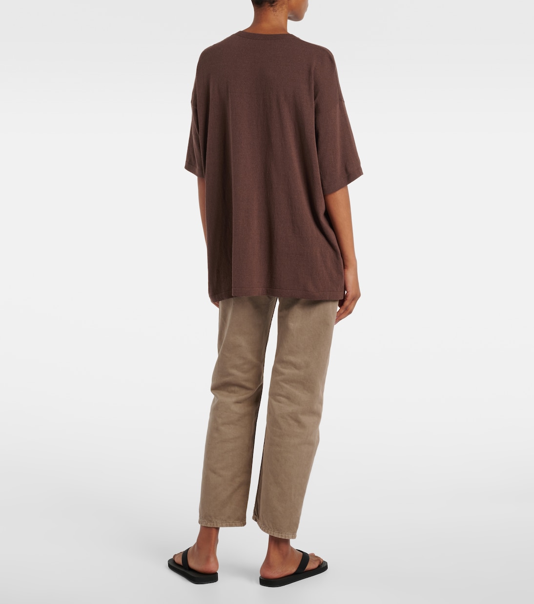 T-shirt Jockton in seta | The Row