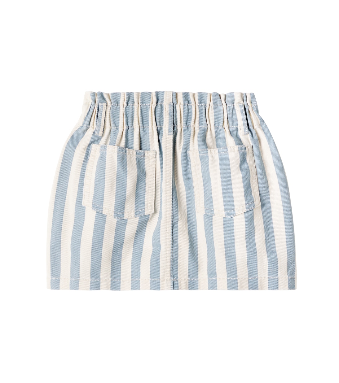 Gonna di jeans arricciata a righe | Rylee + Cru