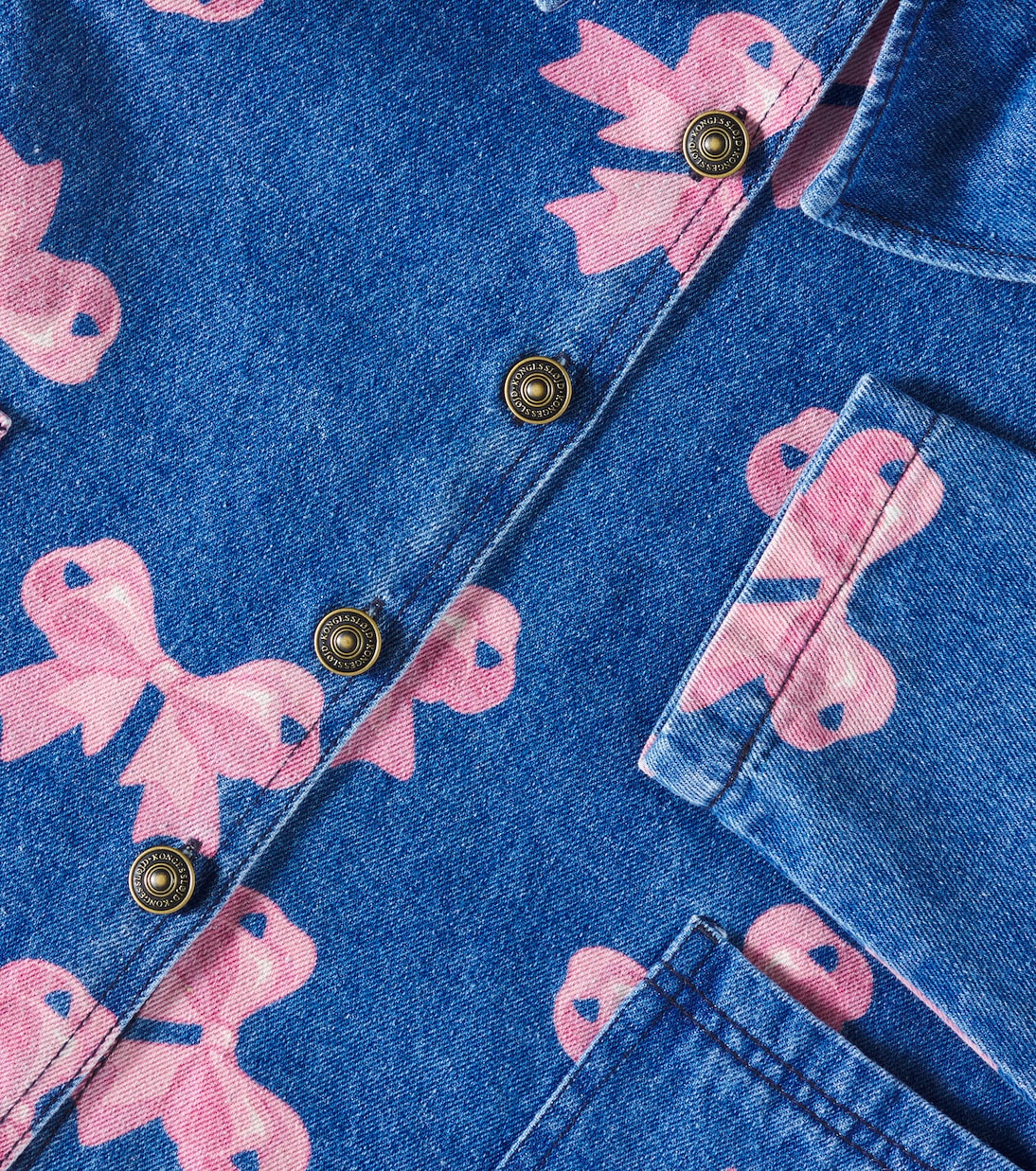 Magot printed denim jacket | Konges Sløjd