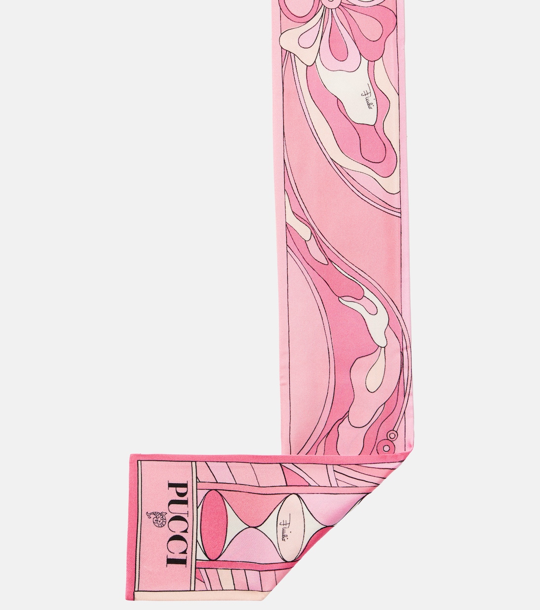 Orchidee silk twill scarf | Pucci