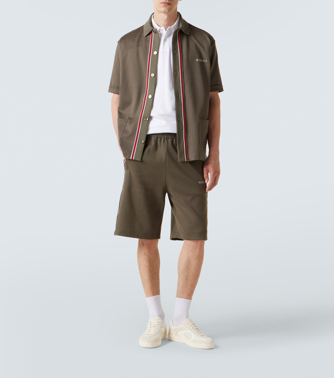 Polo en coton à logo | Gucci
