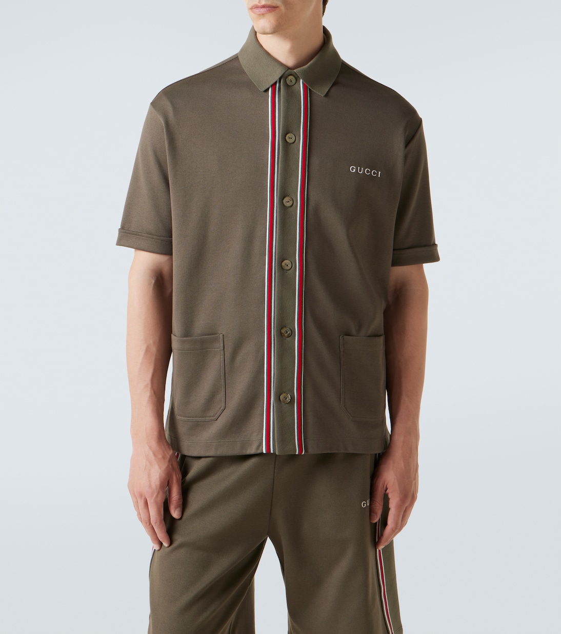 Polo en coton à logo | Gucci