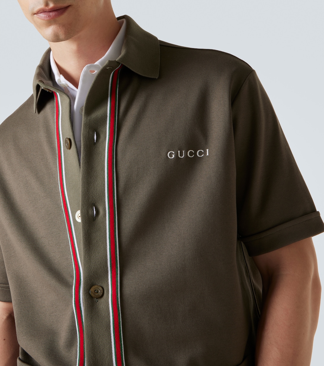 Polo en coton à logo | Gucci