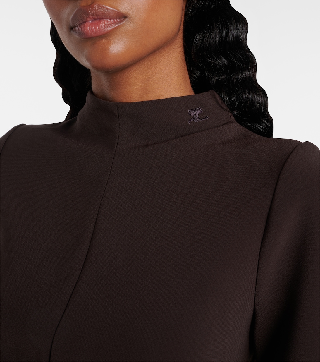 Twill minidress | Courrèges
