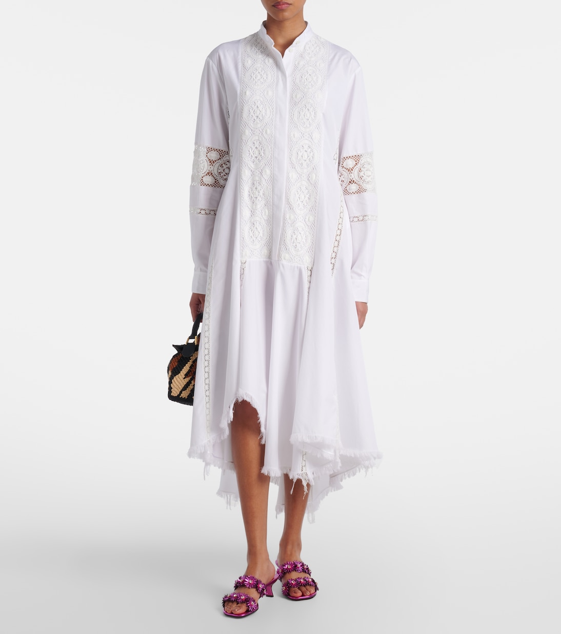 Paula's Ibiza - Sandali Petal Flower in pelle | Loewe