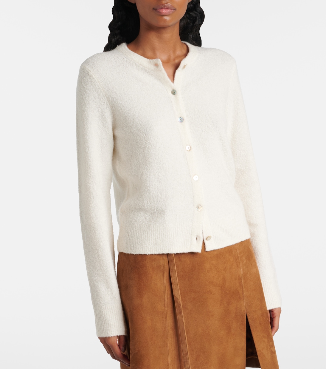Silk and cashmere-blend cardigan | Vince