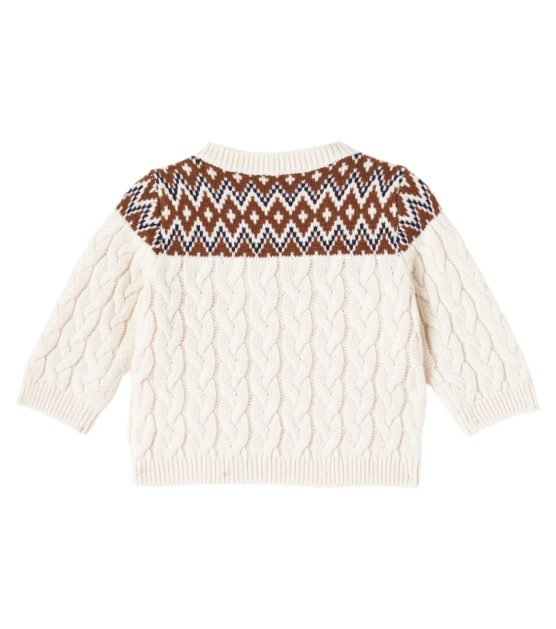 Baby - Pullover Joshua in lana e cotone  | Bonpoint