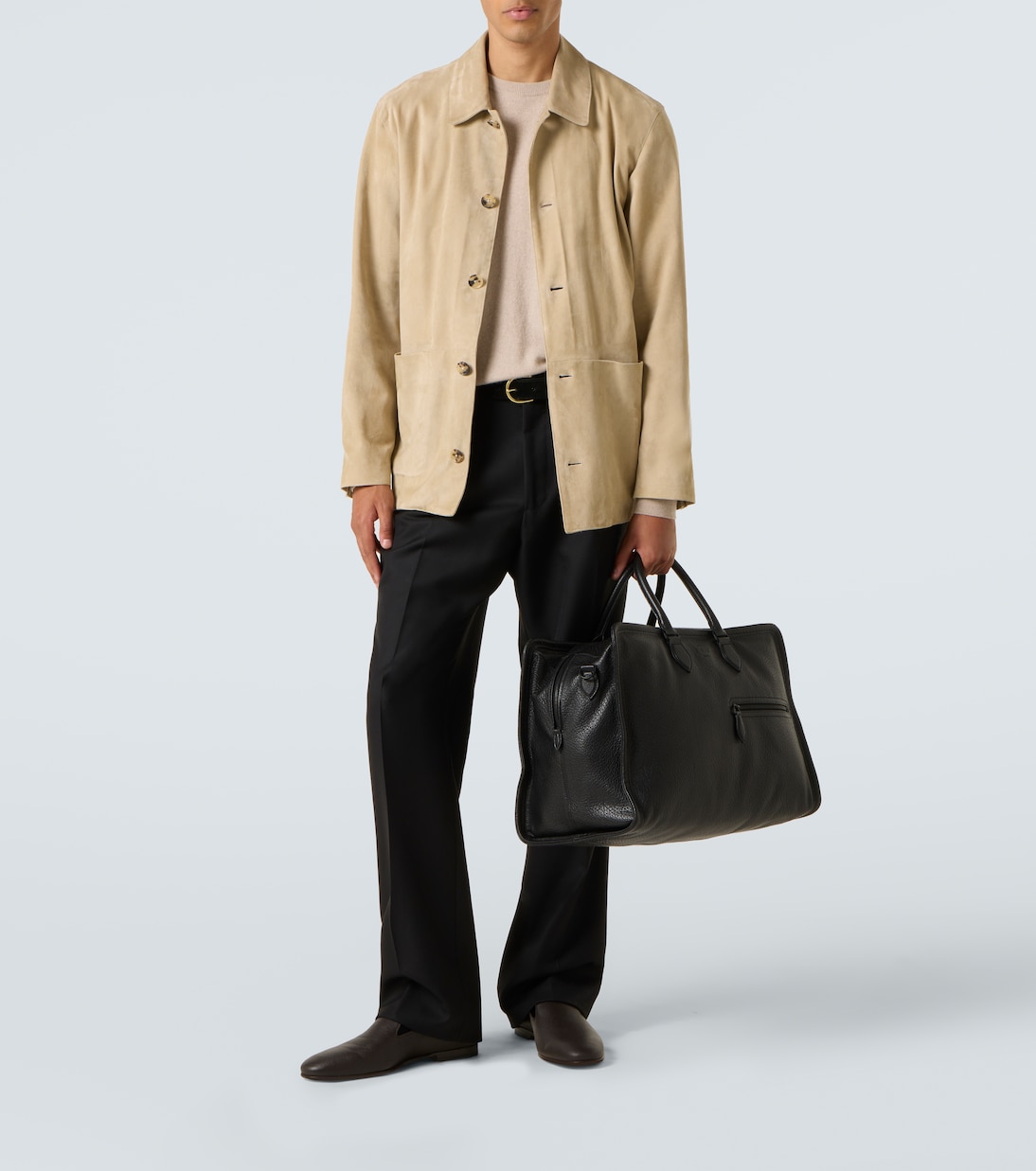 Aktentasche Overnight aus Leder | Berluti