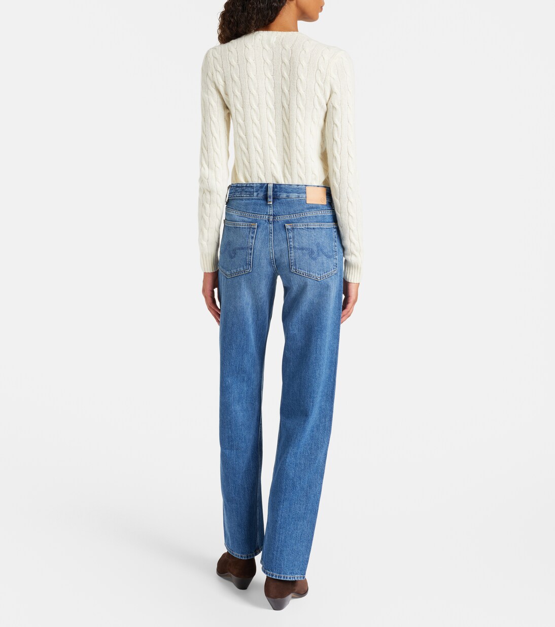 Siena low-rise straight jeans | AG Jeans