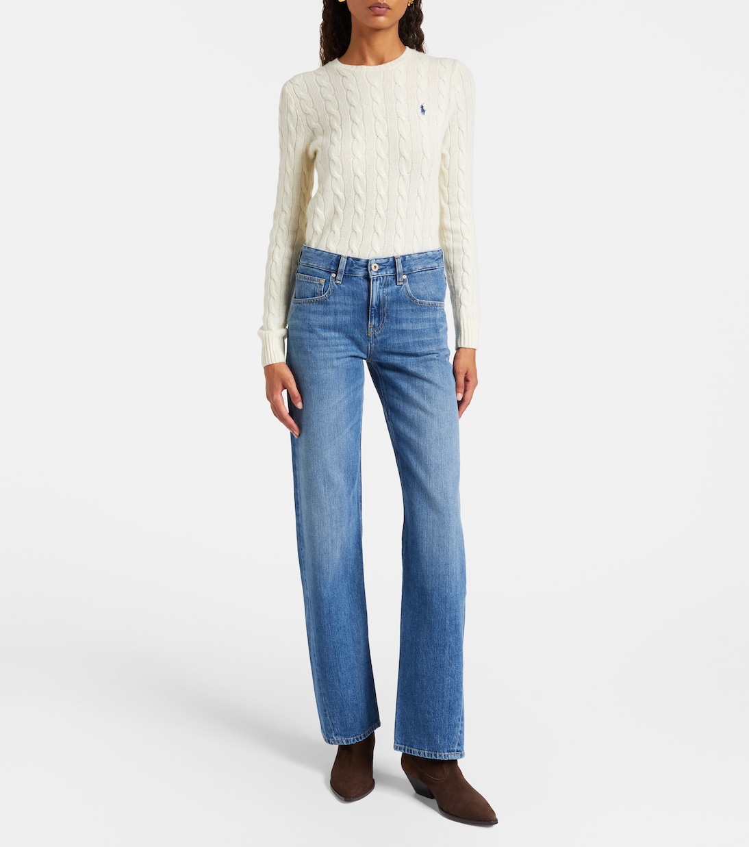 Siena low-rise straight jeans | AG Jeans