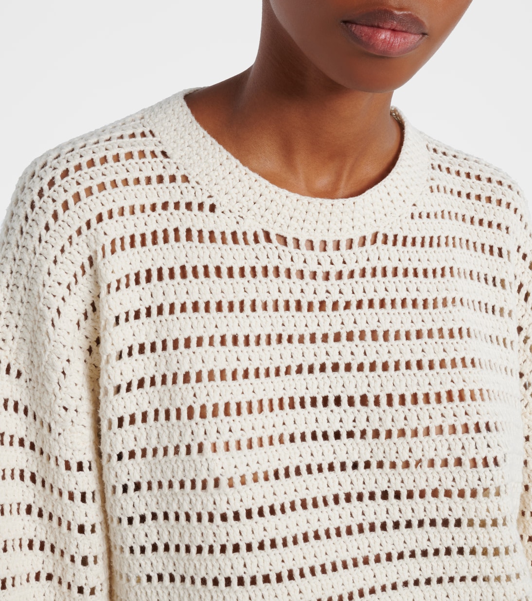 Lucy crochet cotton sweater | Leset