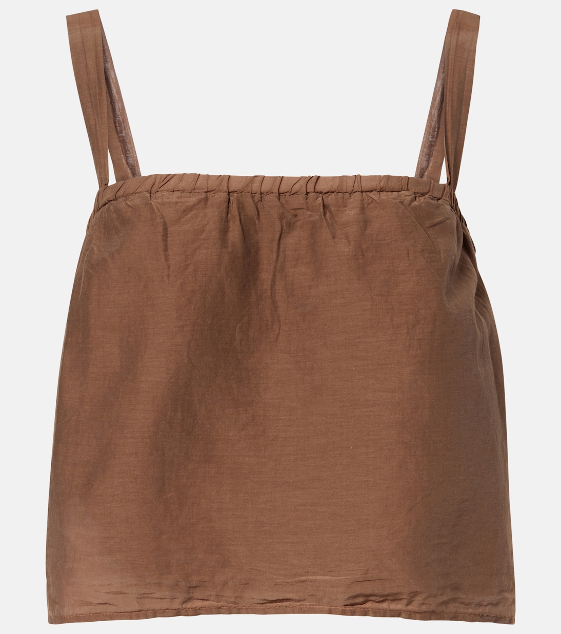 Top Andrea in voile di cotone e seta | Velvet