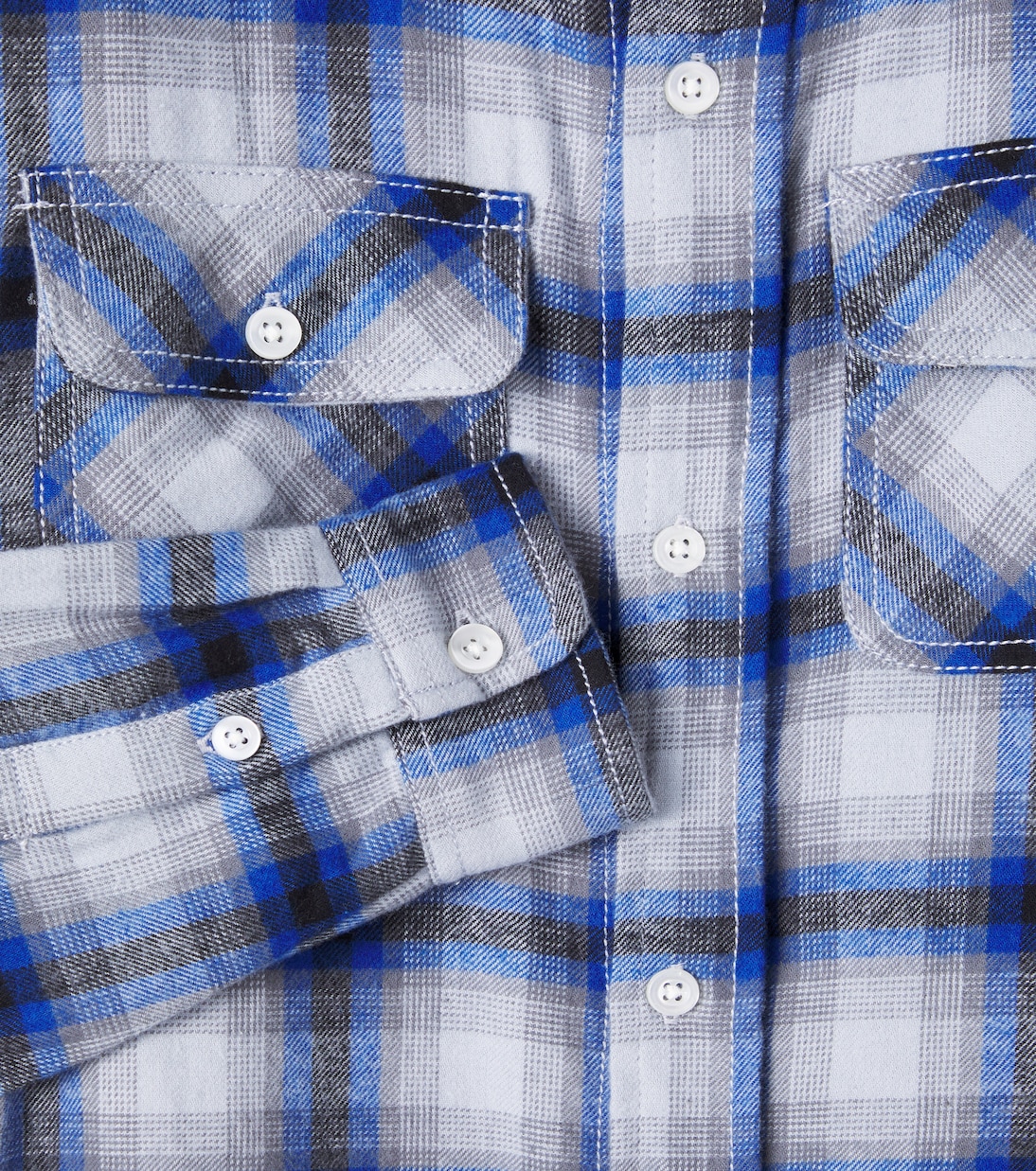 Camisa Rozzy de algodón a cuadros | Molo