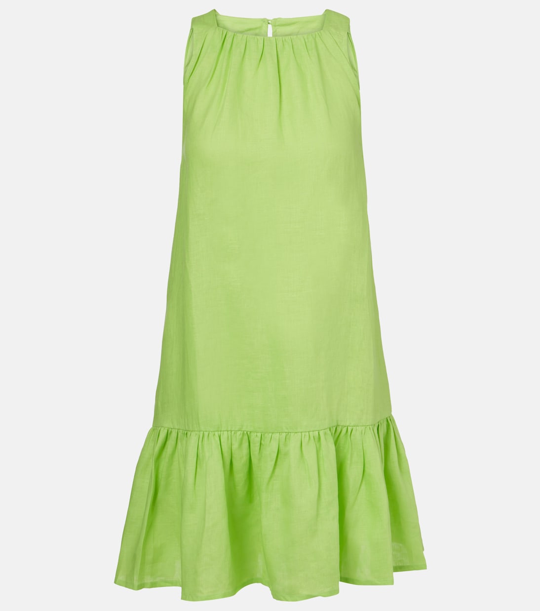 Adana linen minidress | Asceno