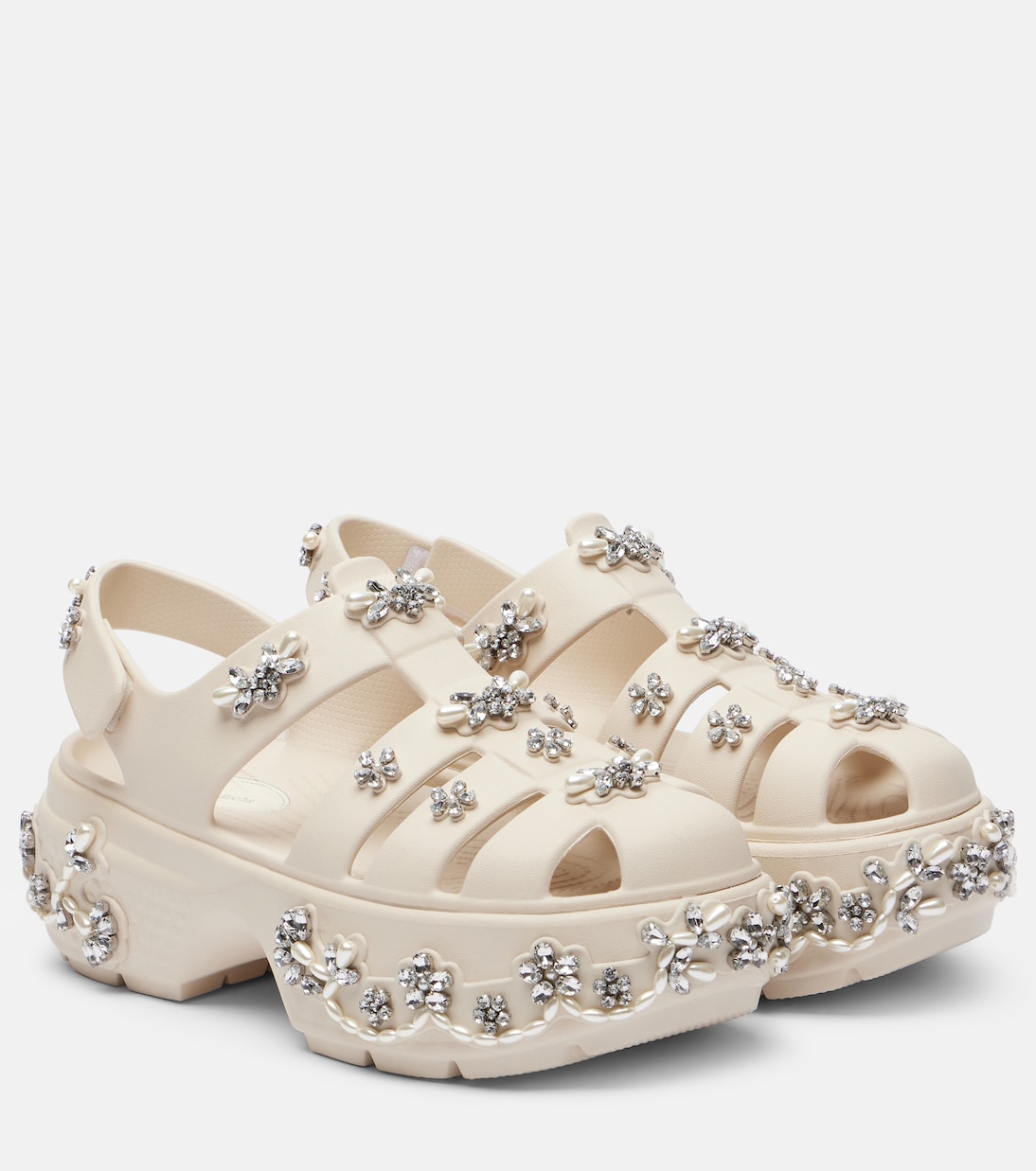 x Crocs Stomp Fisherman platform sandals | Simone Rocha