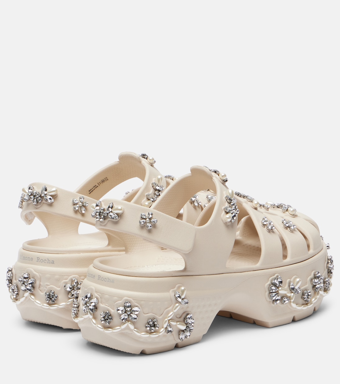 x Crocs Stomp Fisherman platform sandals | Simone Rocha