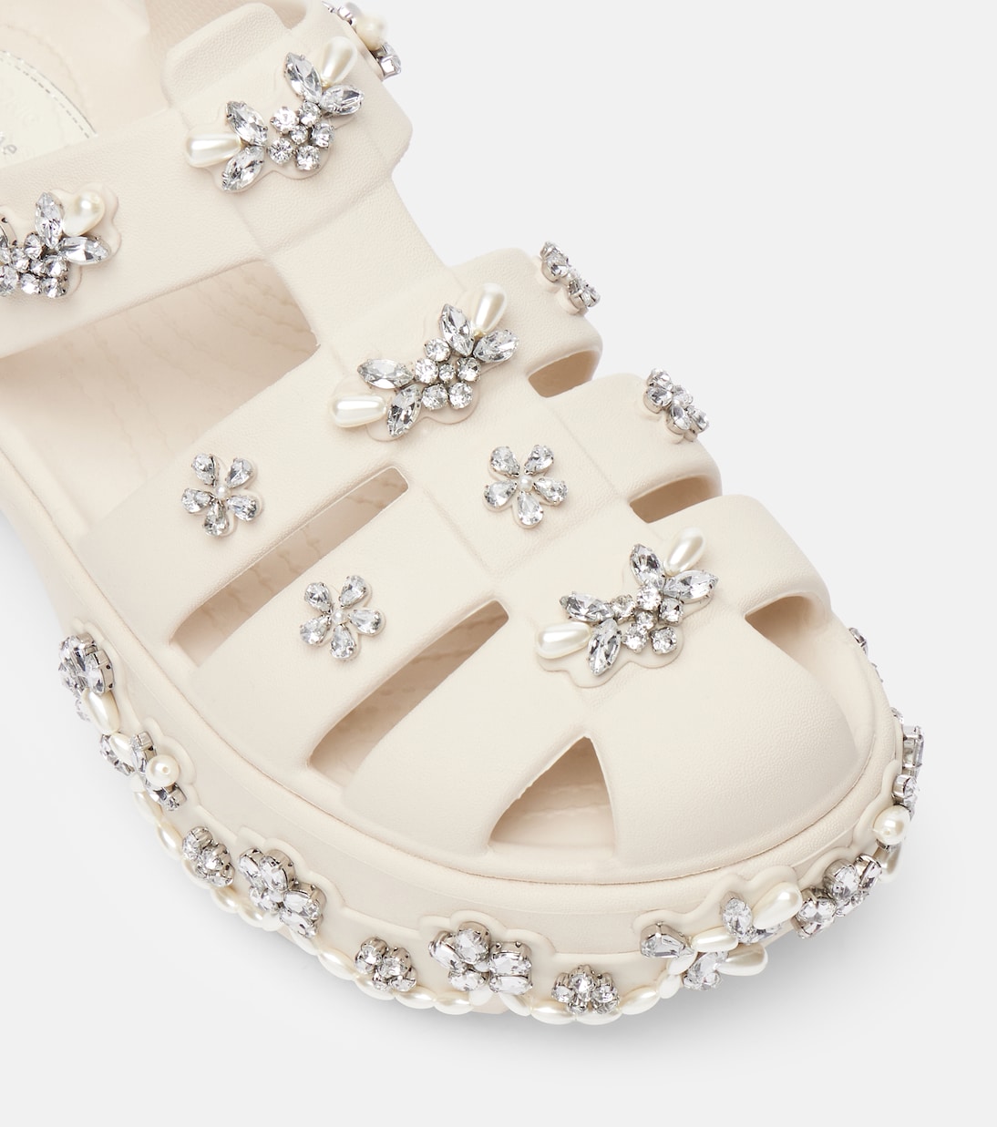 x Crocs Stomp Fisherman platform sandals | Simone Rocha