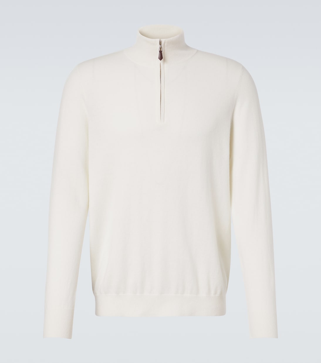 Mr Fenchurch cashmere half-zip sweater | Arch4