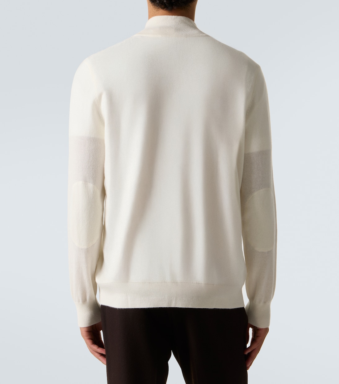 Mr Fenchurch cashmere half-zip sweater | Arch4