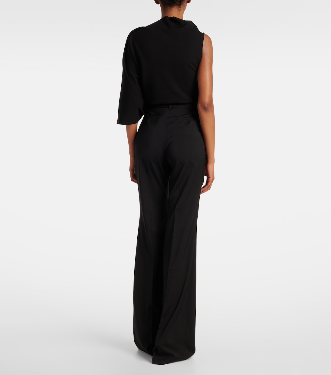 Hangar virgin wool flared pants | Sportmax
