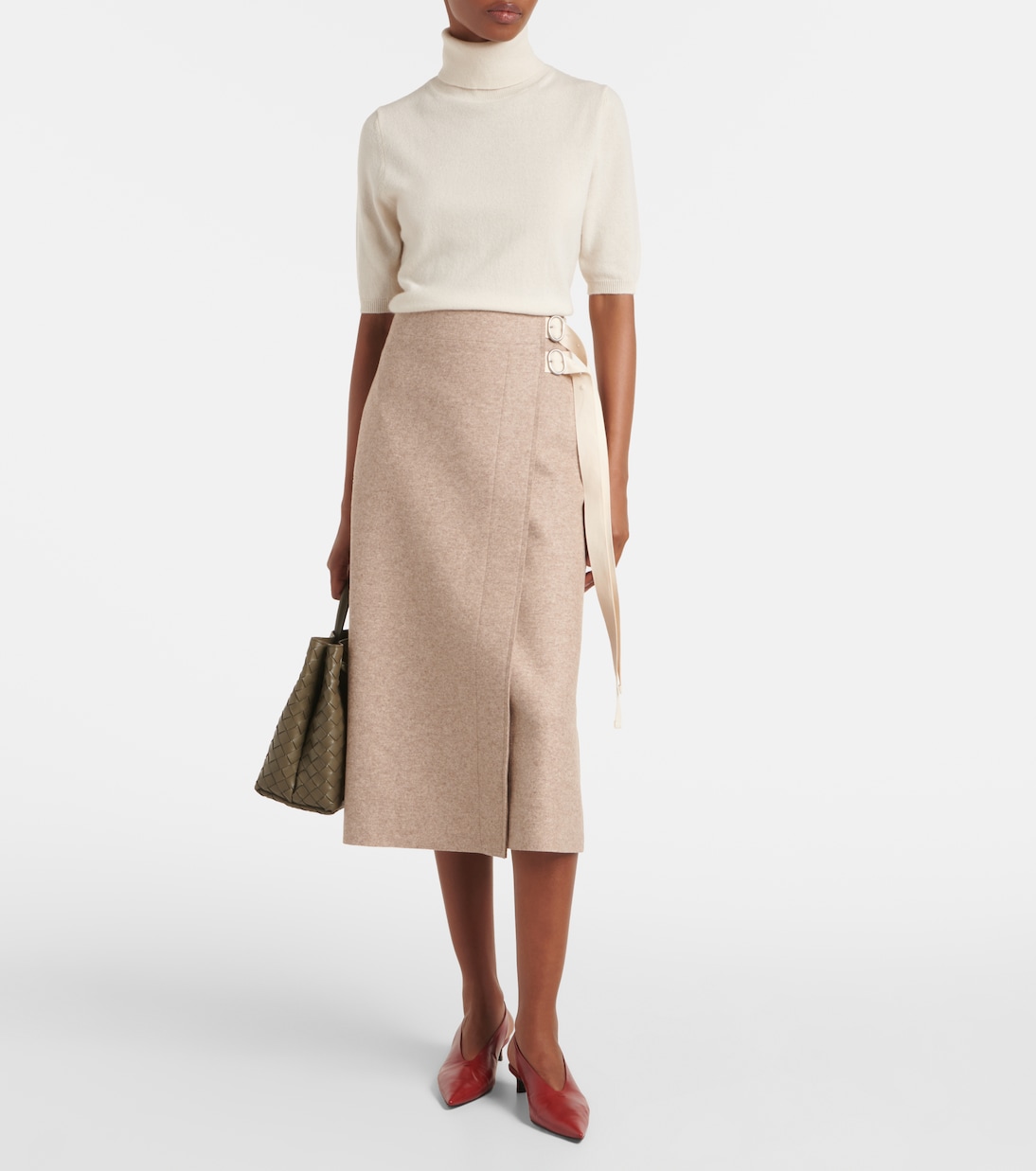 Cashmere turtleneck sweater | Jardin des Orangers