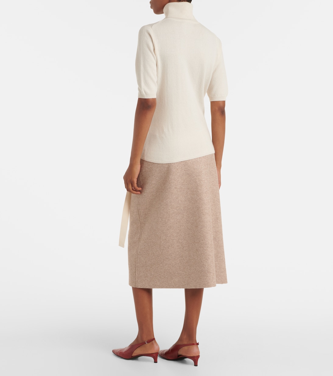 Cashmere turtleneck sweater | Jardin des Orangers