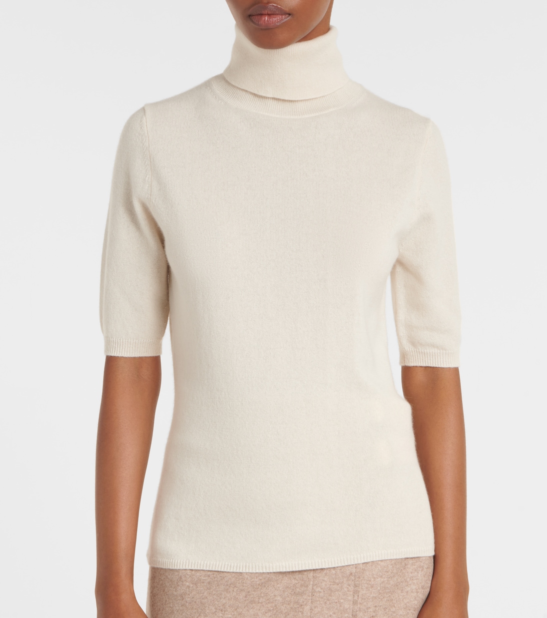 Cashmere turtleneck sweater | Jardin des Orangers