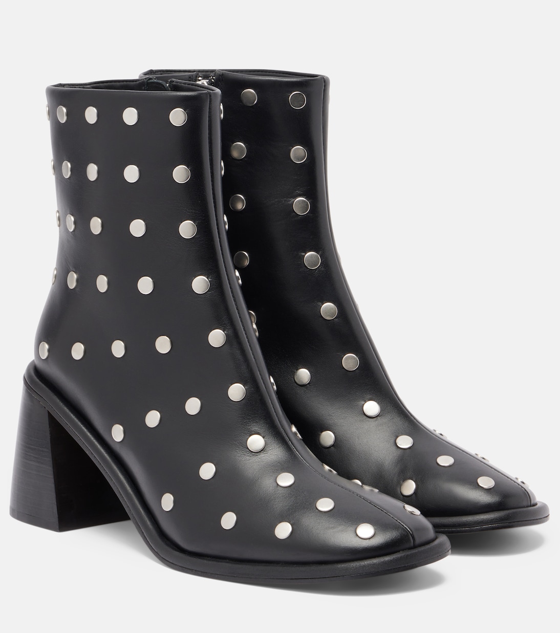 Verzierte Ankle Boots Kima 80 aus Leder | Souliers Martinez