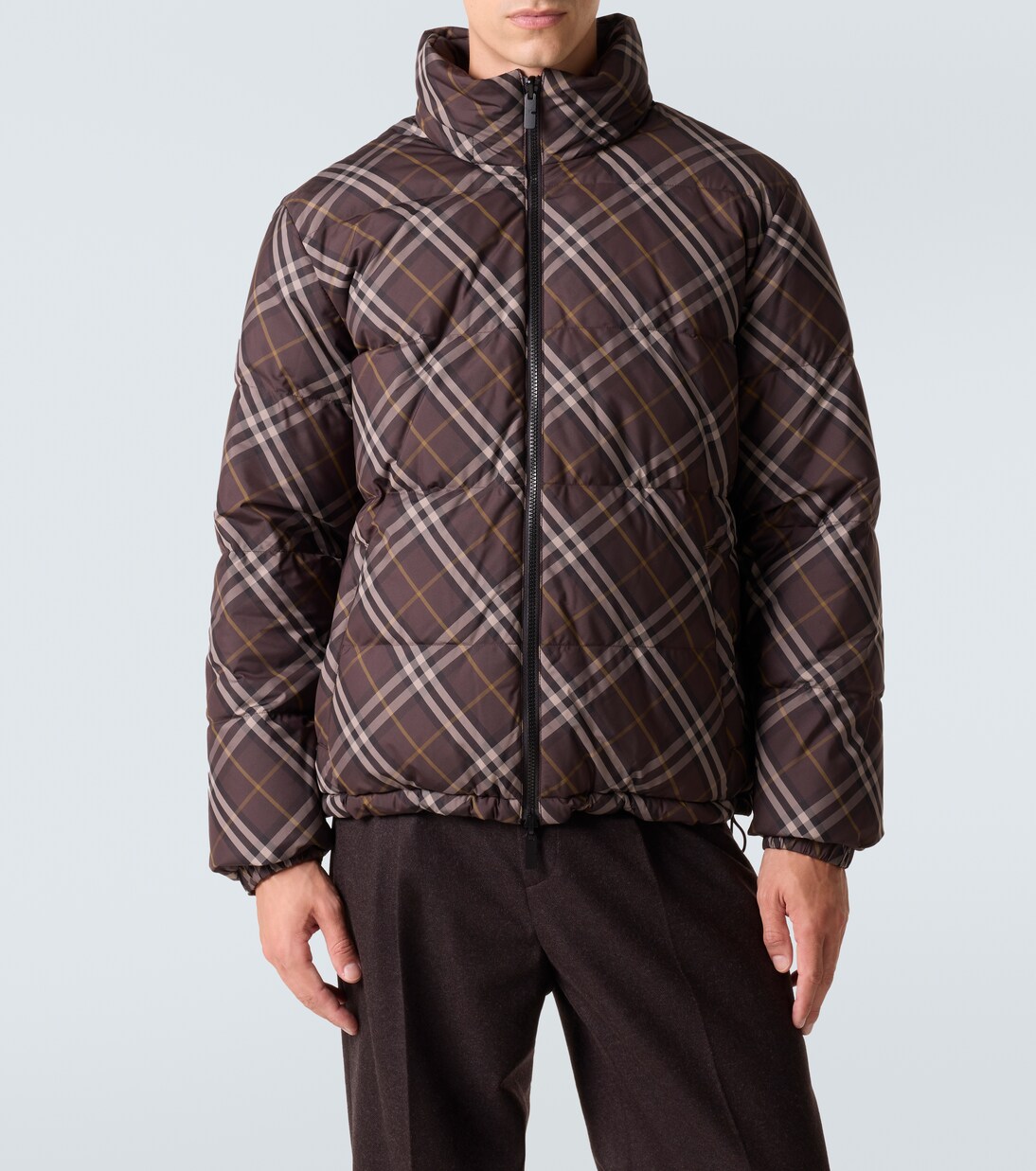 Burberry Check reversible down jacket | Burberry