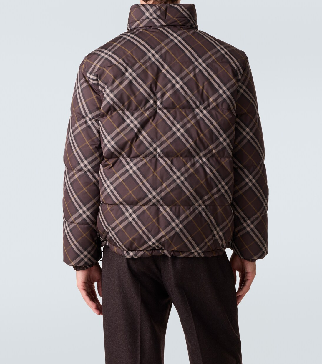 Burberry Check reversible down jacket | Burberry