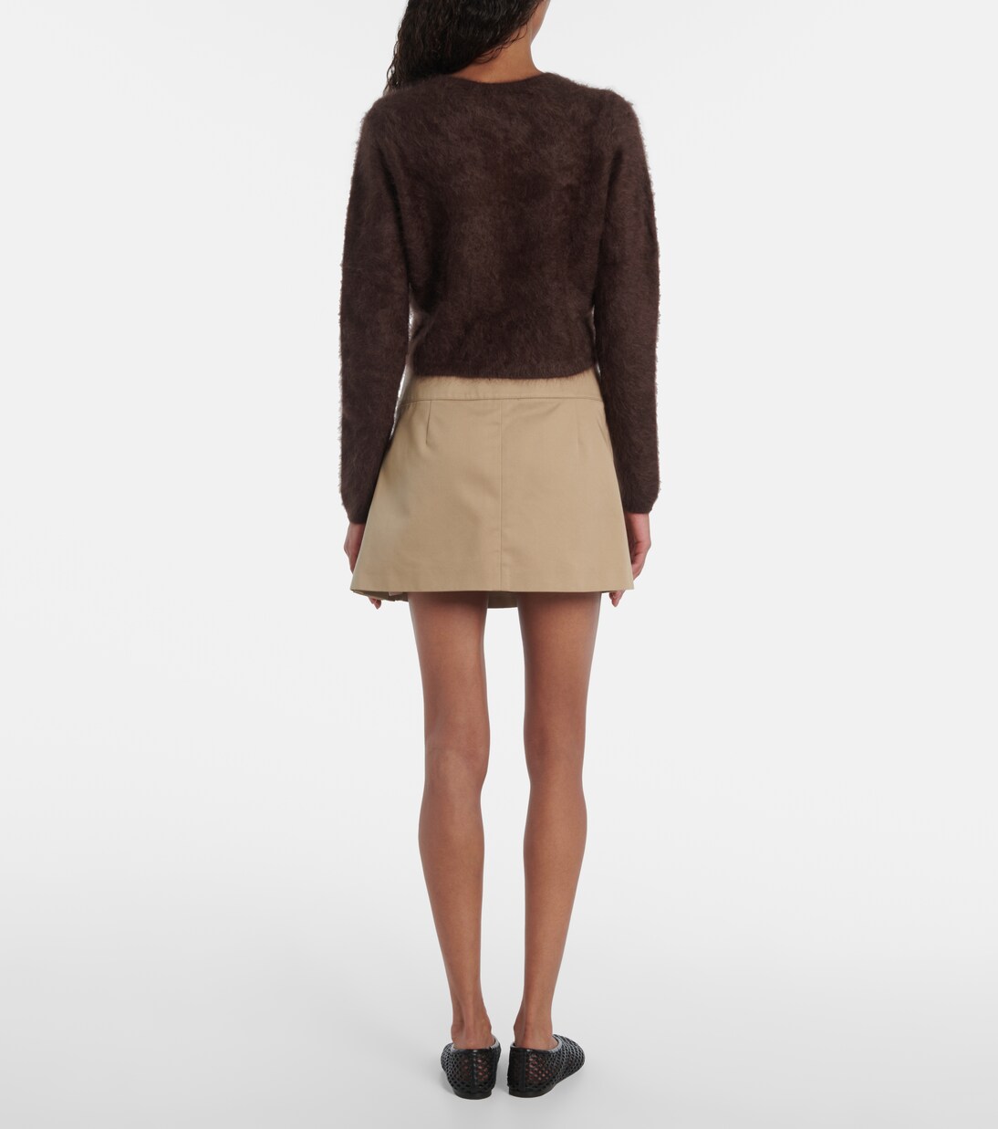 Cropped-Cardigan Teddy aus Kaschmir | Frame