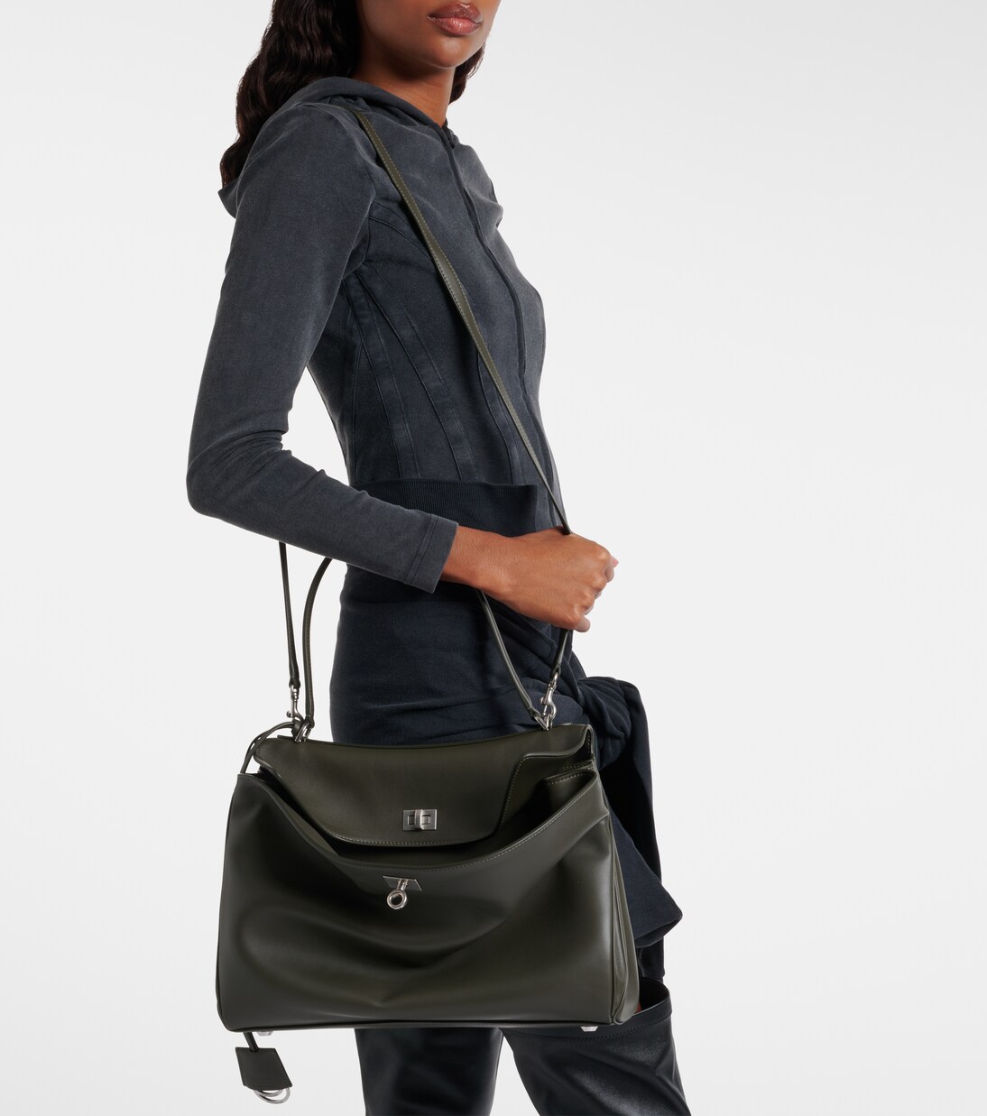 Rodeo Medium leather tote bag | Balenciaga
