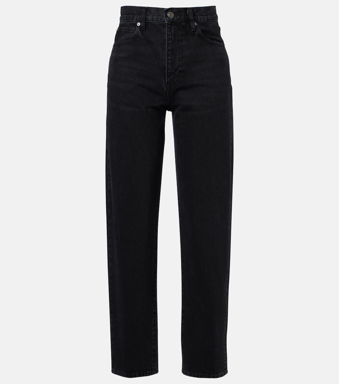 The Hang mid-rise straight jeans | Frame