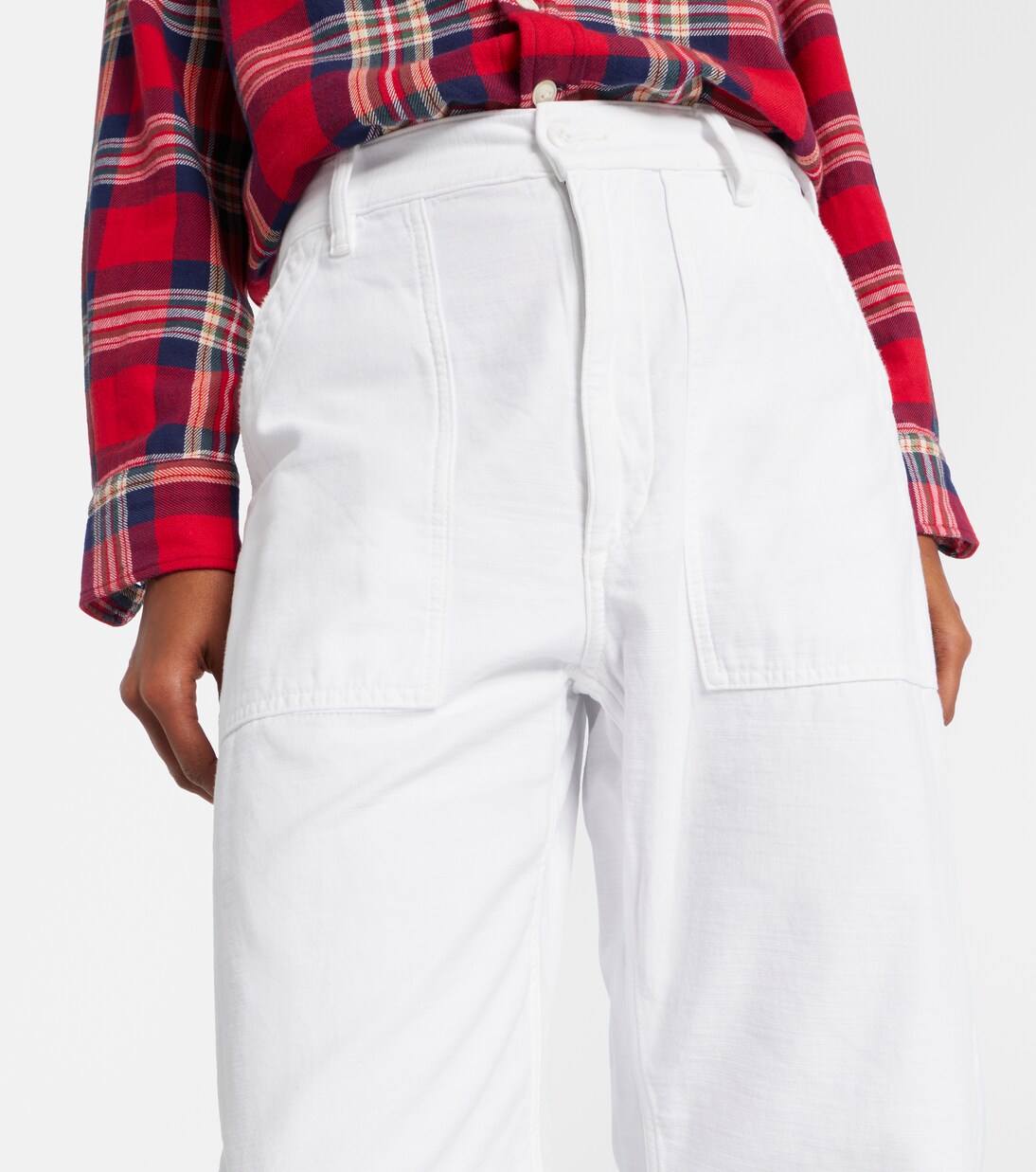 High-rise barrel-leg jeans | Polo Ralph Lauren