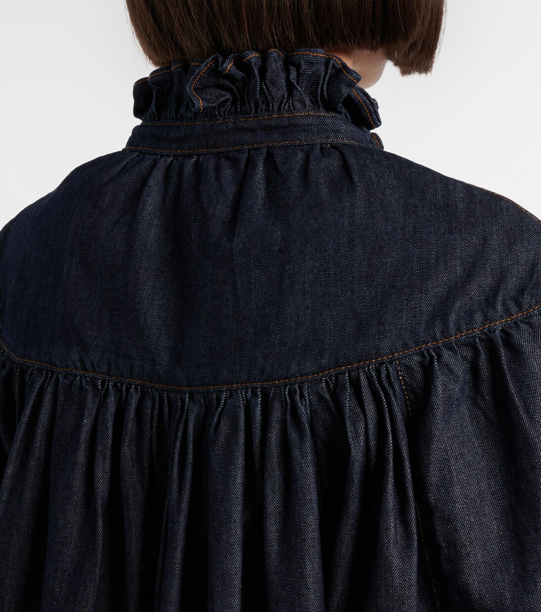 Ruffled cotton blouse | Dries Van Noten