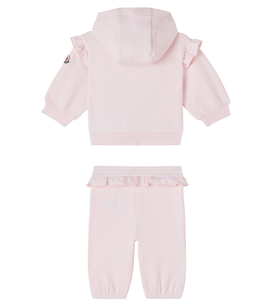 Bebé - chándal en mezcla de algodón con logo | Moncler Enfant