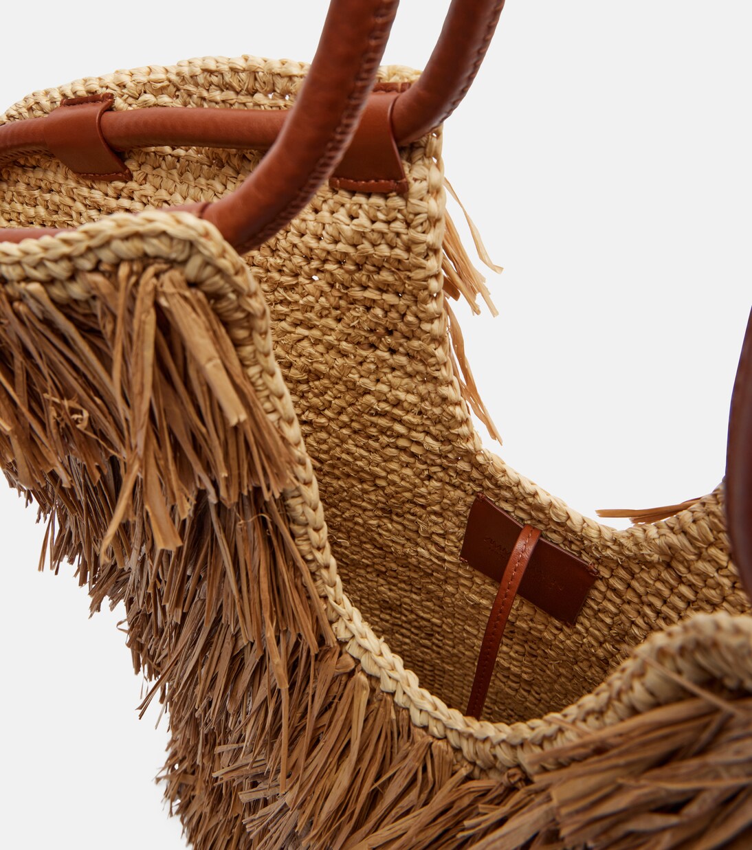 Goldentime Medium raffia tote bag | Zimmermann