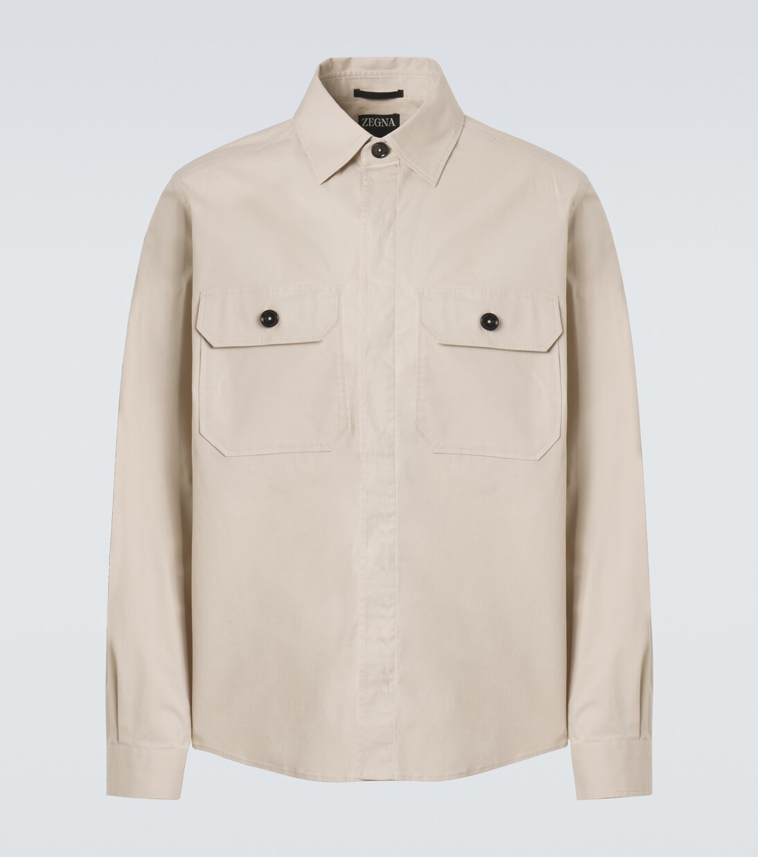 Cotton-blend overshirt | Zegna