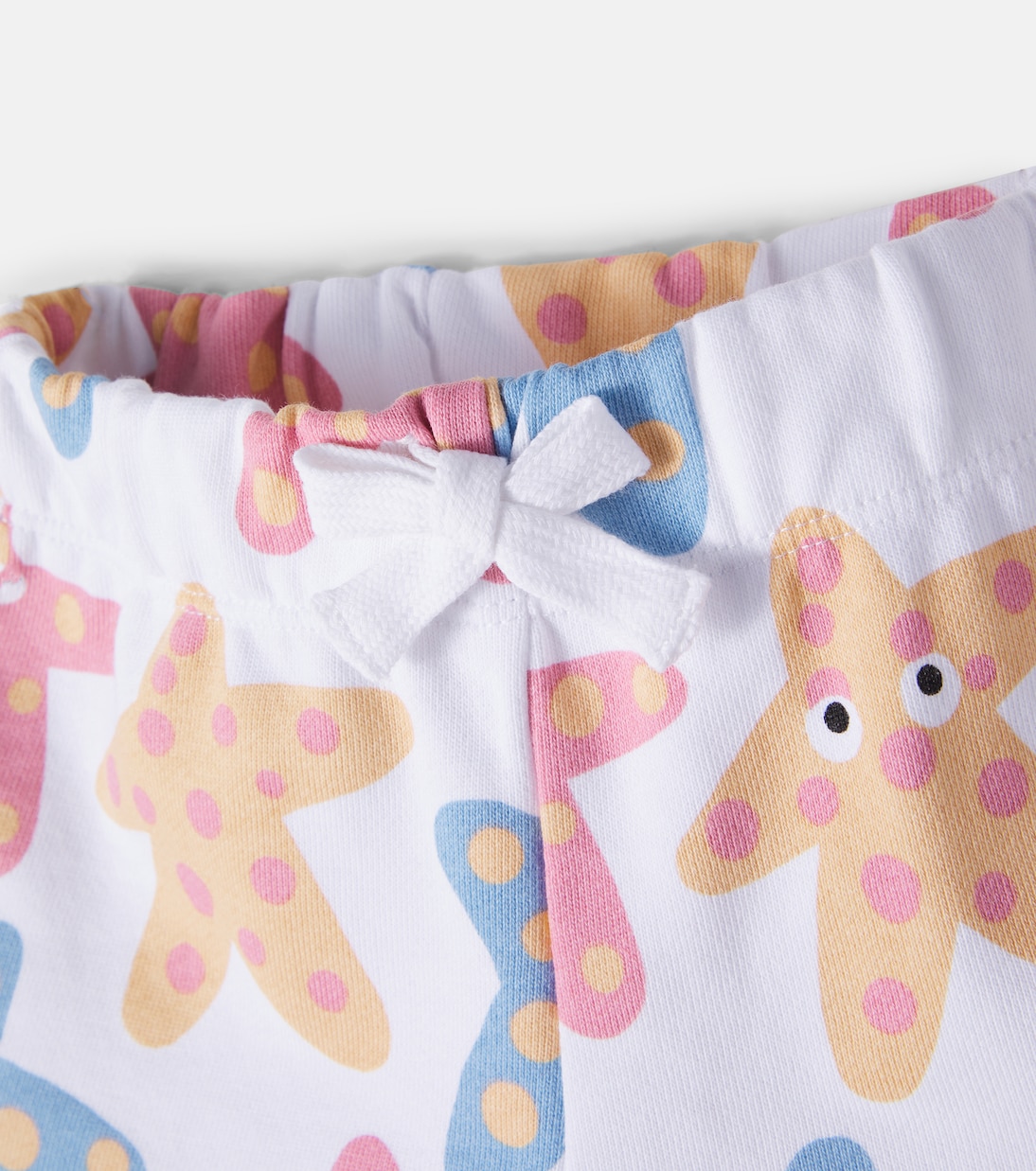 Baby printed cotton jersey shorts | Stella McCartney Kids