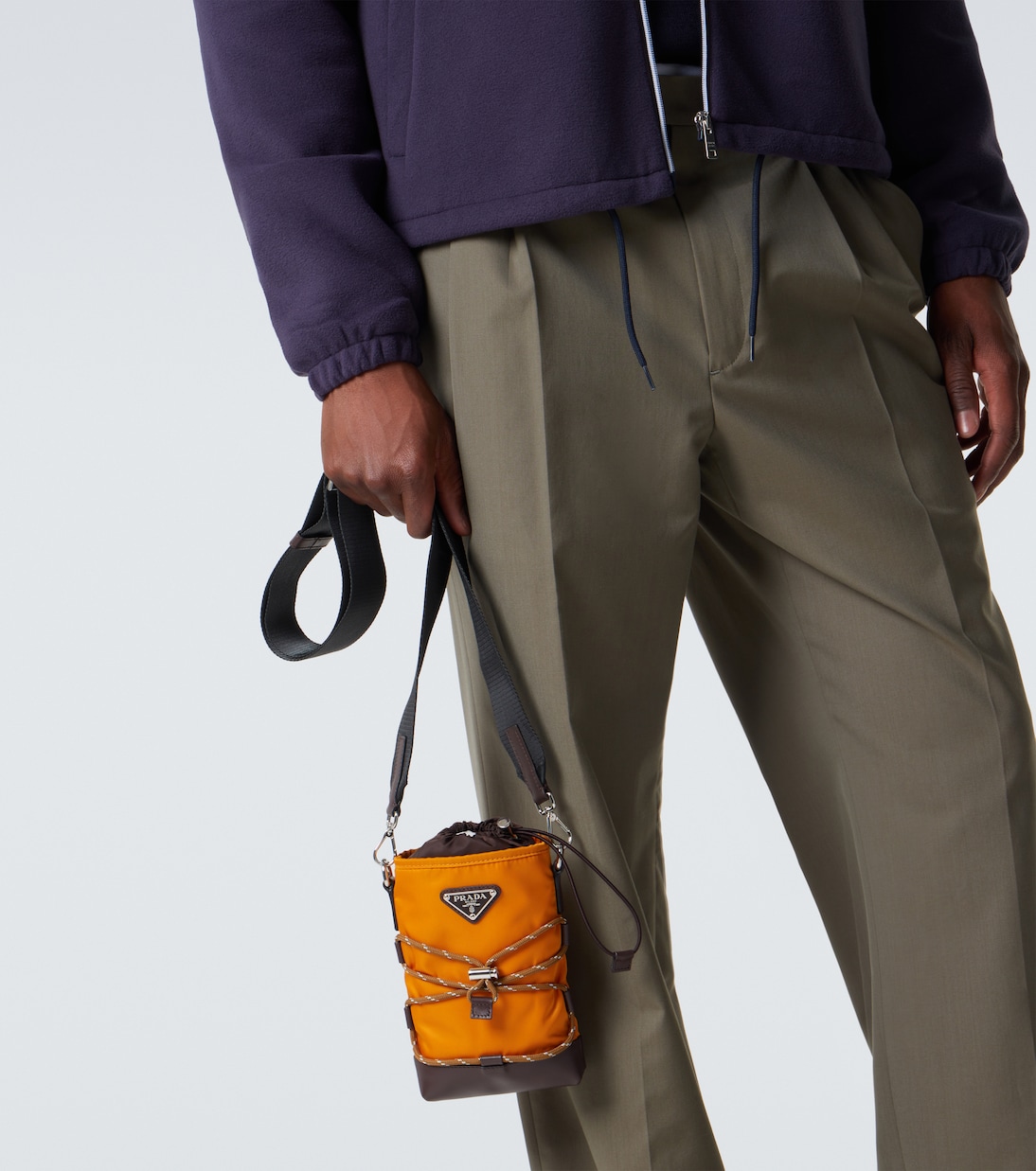 Prada Speedrock Re-Nylon phone pouch | Prada