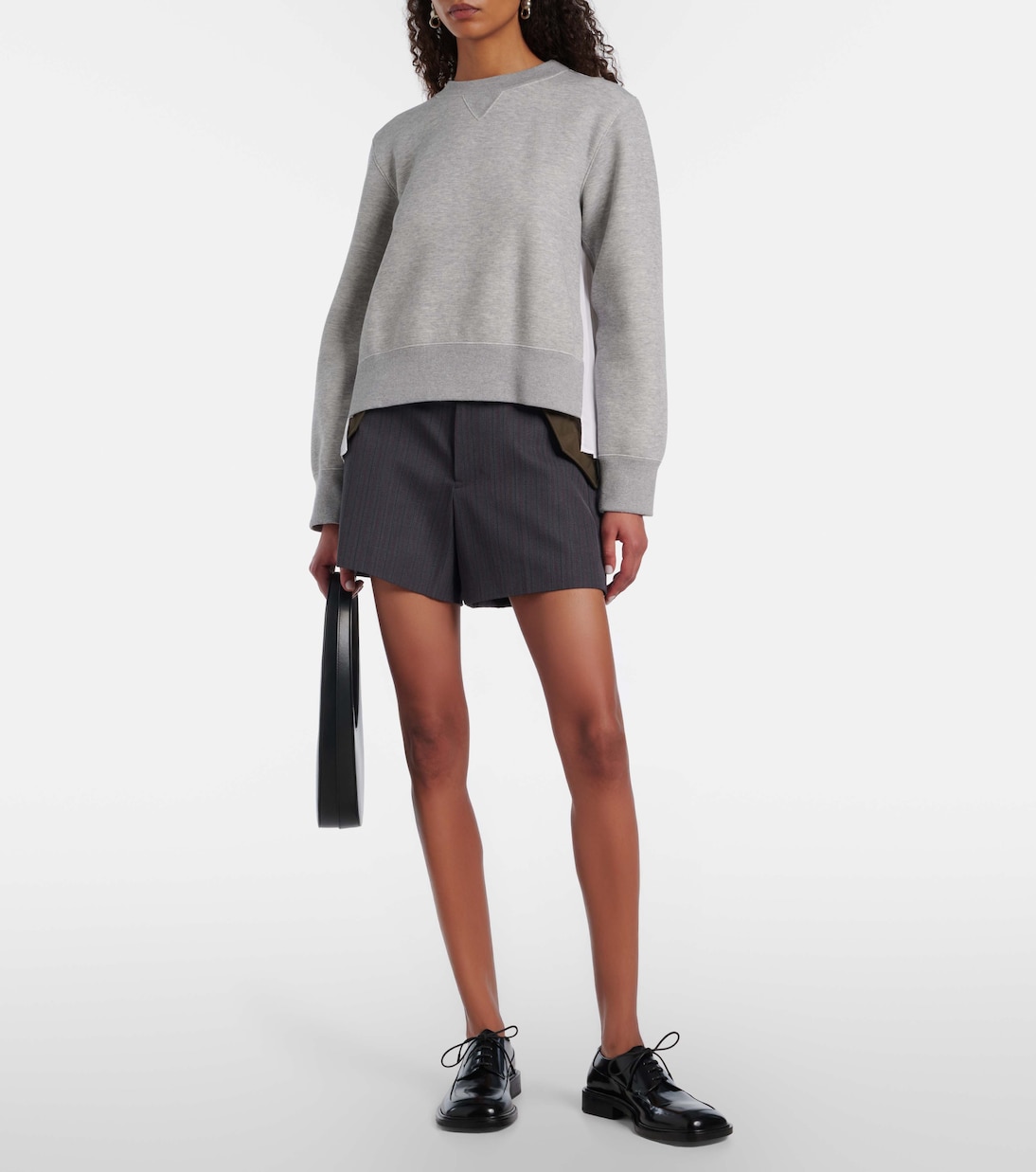 Cotton-blend sweatshirt | Sacai