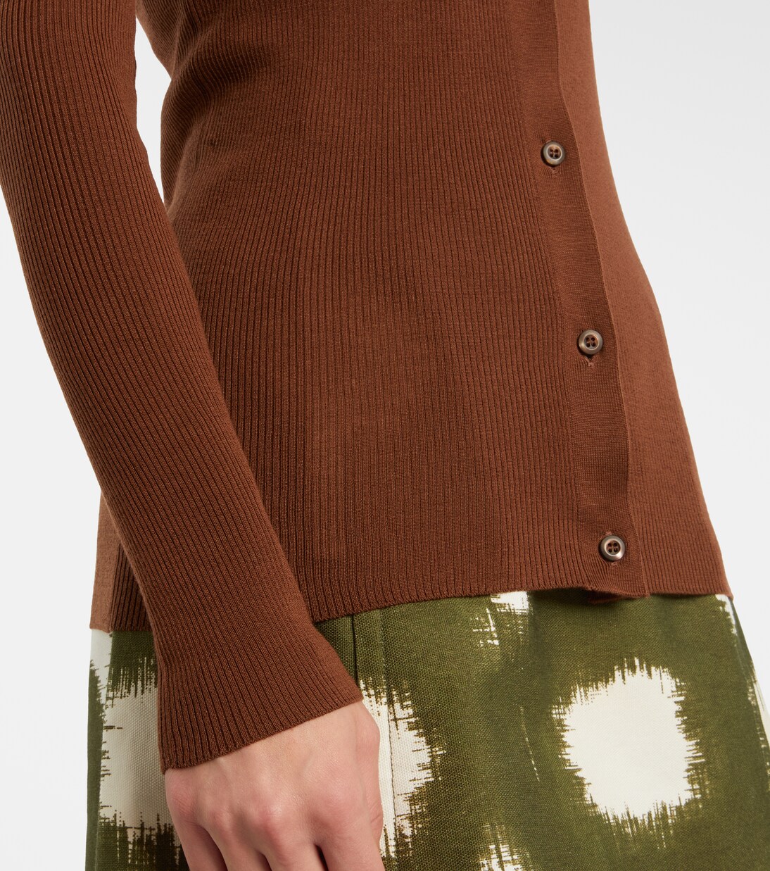 Virgin wool cardigan | Prada